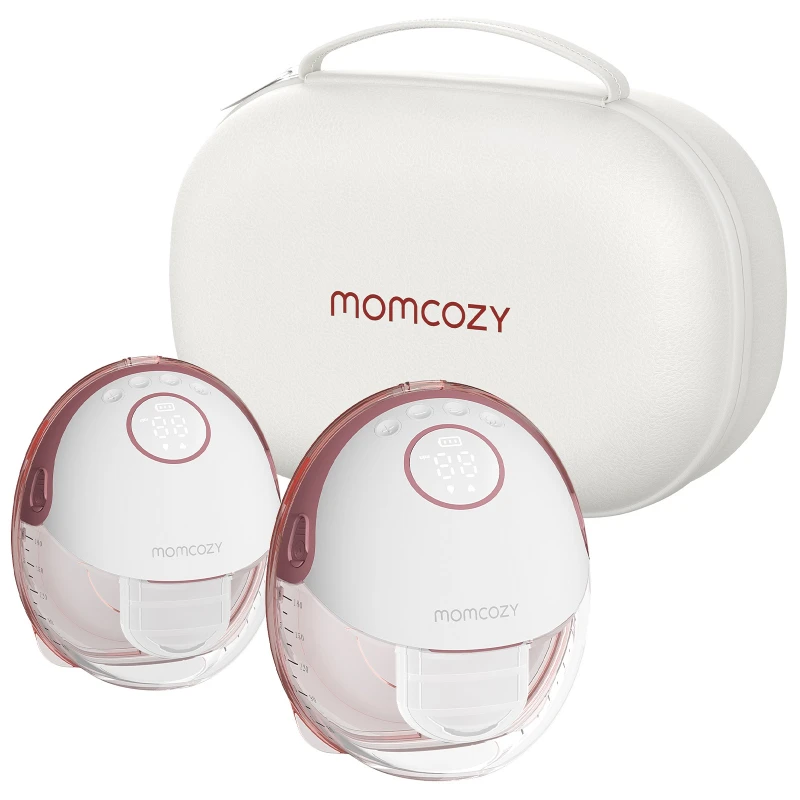 Momcozy M6 Double Electric Breast Pump Red 180ml - Efficient Pumping - Momcozy