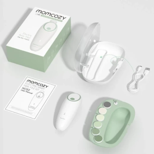 Momcozy Electric Baby Nail File - Safe & Gentle Nail Care - Momcozy - Image 7