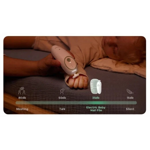 Momcozy Electric Baby Nail File - Safe & Gentle Nail Care - Momcozy - Image 5