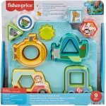 Fisher Price Baby Sorting Toy Vehicle Puzzle with Music & Lights for Sensory Play 9M+ - Fisher-Price