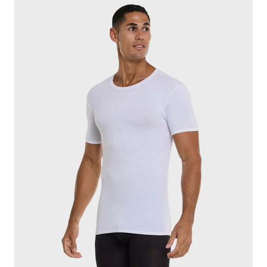 Hanes Pack of 3 Solid Short Sleeves Vests - Comfortable Everyday Wear - Hanes - Image 5