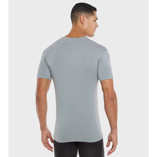 Hanes Pack of 3 Solid Short Sleeves Vests - Comfortable Everyday Wear - Hanes - Image 4