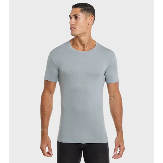 Hanes Pack of 3 Solid Short Sleeves Vests - Comfortable Everyday Wear - Hanes - Image 3