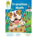 School Zone Transition Math K-1 Workbook: Ages 5-7 - School Zone