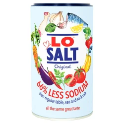 LoSalt Iodised Salt – 66% Less Sodium, 350gm, Low Sodium Alternative for a Healthier Diet