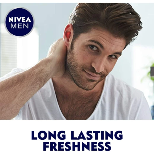 Nivea Men Black & White Deodorant Spray 200ml - 48H Anti-Stain, Anti-Odor Protection, Long-Lasting Freshness, No White Marks or Yellow Stains - Nivea - Image 6