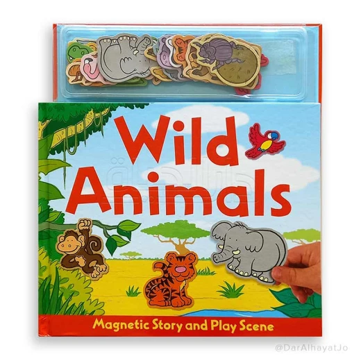 Magnetic Story & Play Scene: Wild Animals Book for Ages 3-5 Magnetic Story & Play Scene: Wild Animals Book for Ages 3-5
