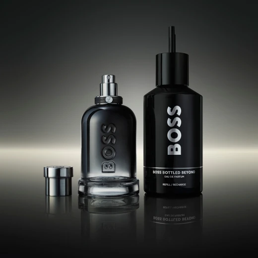 هوجو بوس بوس بوتلد بيوند ماء عطر 50 مل للرجال عطر جلدي حار يدوم طويلاً - هوجو بوس - Image 6