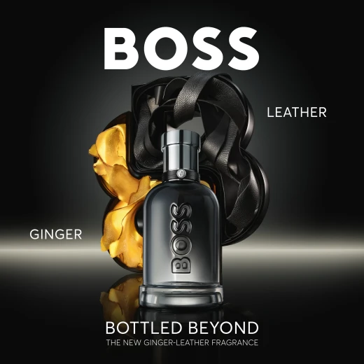 هوجو بوس بوس بوتلد بيوند ماء عطر 50 مل للرجال عطر جلدي حار يدوم طويلاً - هوجو بوس - Image 3