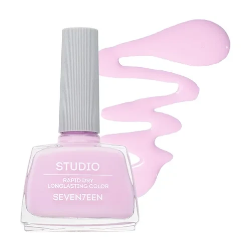 Seventeen Studio Rapid Dry Nail Polish 12ml Brilliant Shine Long Lasting Manicure for Women - Seventeen studio - Image 2