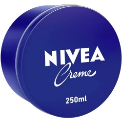 Nivea Cream 250ml Large Size – Original Rich Moisturizing Cream for Dry Skin, Hands & Body, Intensive Hydration & Protection