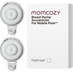 Momcozy M9 Diaphragm Replacement Parts (2 Pack), BPA-Free Silicone Accessories for Safe, Hygienic & Efficient Breast Pumping - Momcozy