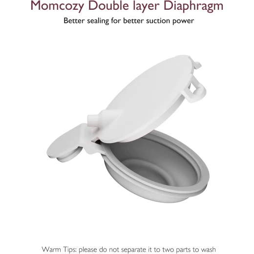 Momcozy M9 Diaphragm Replacement Parts (2 Pack), BPA-Free Silicone Accessories for Safe, Hygienic & Efficient Breast Pumping - Momcozy - Image 4