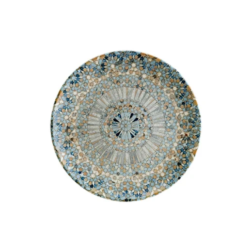 Bonna Mosaic Flat Plate 27cm Porcelain Colored Dinnerware Bonna Mosaic Flat Plate 27cm Porcelain Colored Dinnerware