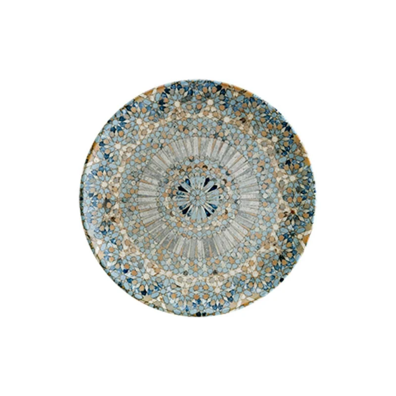 Bonna Mosaic Flat Plate 27cm Porcelain Colored Dinnerware - Bonna