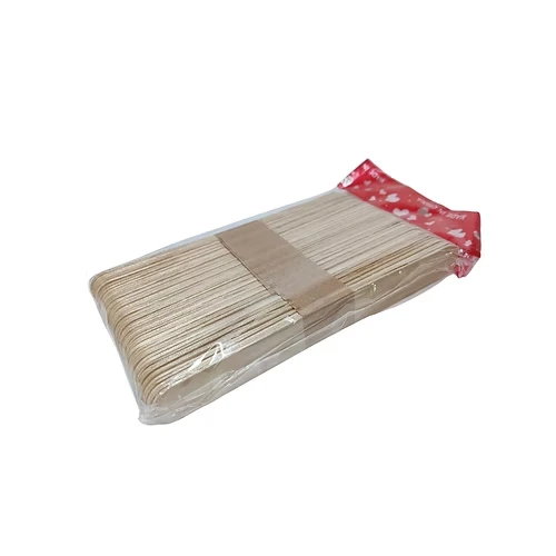 Natural Wooden Craft and Drink Stir Sticks – 50 Pcs, Premium Popsicle Sticks 11.4 cm - Image 3