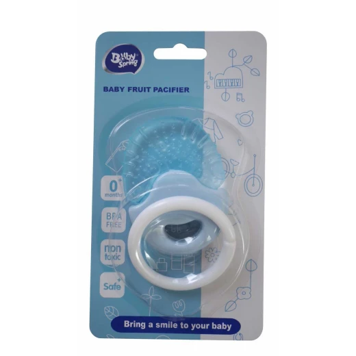 Baby Spring Baby Fruit Pacifier 0+ Months, BPA Free, non toxic , Silicone Gum Massager, Light Blue Baby Spring Baby Fruit Pacifier 0+ Months, BPA Free, non toxic , Silicone Gum Massager, Light Blue