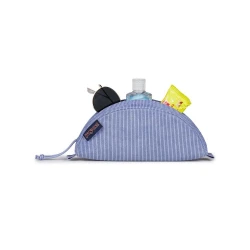 JanSport Luna Pencil Case, Barrel, Lavender Ash Corduroy, School Supplies