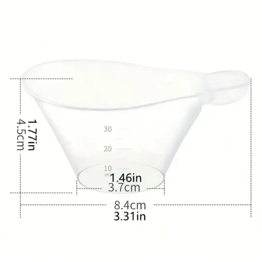 Newborn Feeding Cups – Anti-Choke Design for Safe and Easy Feeding of Food, Water, and Medication, Made from Safe PP Material, Ideal for Infants - Image 2