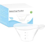 Newborn Feeding Cups – Anti-Choke Design for Safe and Easy Feeding of Food, Water, and Medication, Made from Safe PP Material, Ideal for Infants