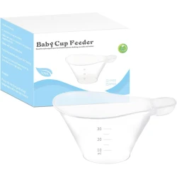 Newborn Feeding Cups – Anti-Choke Design for Safe and Easy Feeding of Food, Water, and Medication, Made from Safe PP Material, Ideal for Infants