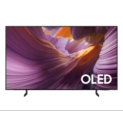 تلفزيون سامسونج 83 بوصة OLED S85F بتقنية 4K الذكية: استمتع بتجربة بصرية مذهلة مع تقنية Vision AI و Quantum HDR وصوت Dolby Atmos. تصميم أسود أنيق لتجربة سينما منزلية فاخرة.