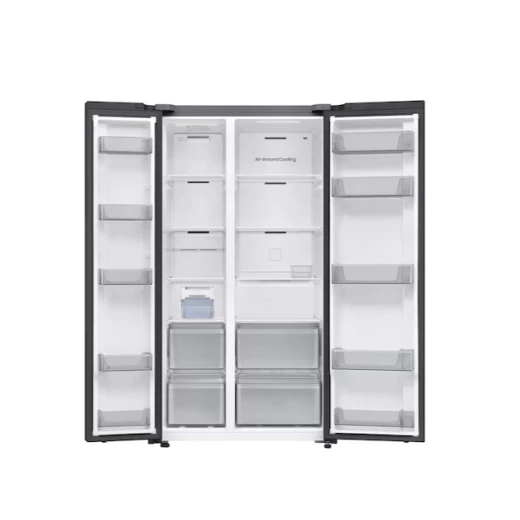 Samsung Bespoke AI Refrigerator SBS AI Energy Mode Clean Black 647L - Samsung - Image 5