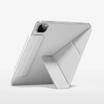 WiWU Wi-004 Smart Folio iPad Case, Magnetic Protection, Gray, for iPad Air (11) 2024 & Pro (11/13) 2024 - Wiwu