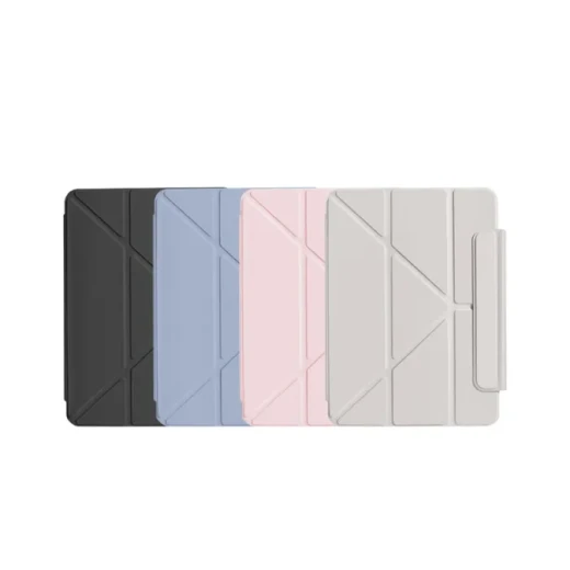 WiWU Wi-004 Smart Folio iPad Case, Magnetic Protection, Blue, for iPad Air (11) 2024 & Pro (11/13) 2024 - Wiwu - Image 2