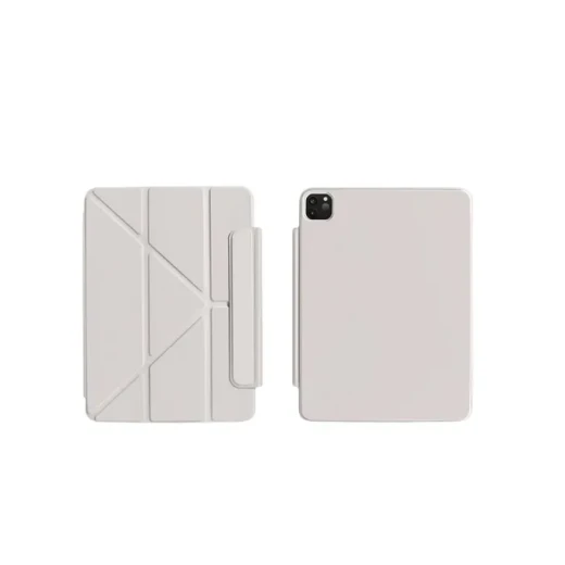 WiWU Wi-004 Smart Folio iPad Case, Magnetic Protection, Gray, for iPad Air (11) 2024 & Pro (11/13) 2024 - Wiwu - Image 2