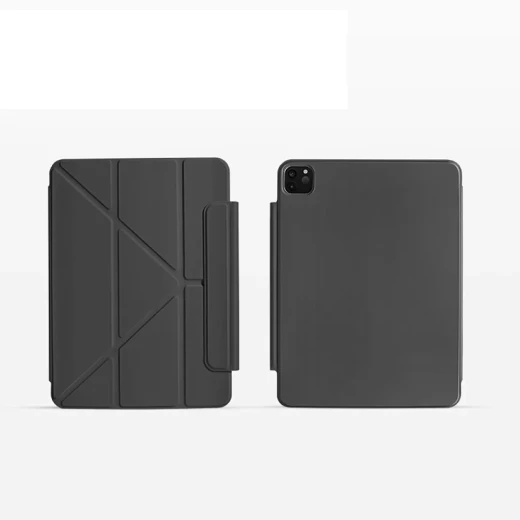 WiWU Wi-004 Smart Folio iPad Case, Magnetic Protection, Black, for iPad Air (11) 2024 & Pro (11/13) 2024 - Wiwu - Image 2
