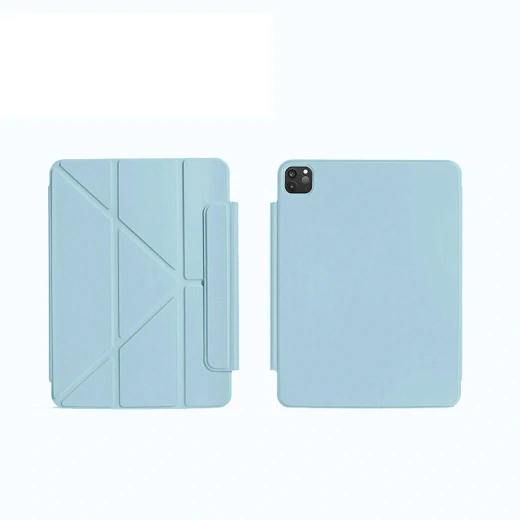 WiWU Wi-004 Smart Folio iPad Case, Magnetic Protection, Blue, for iPad Air (11) 2024 & Pro (11/13) 2024 - Wiwu - Image 3