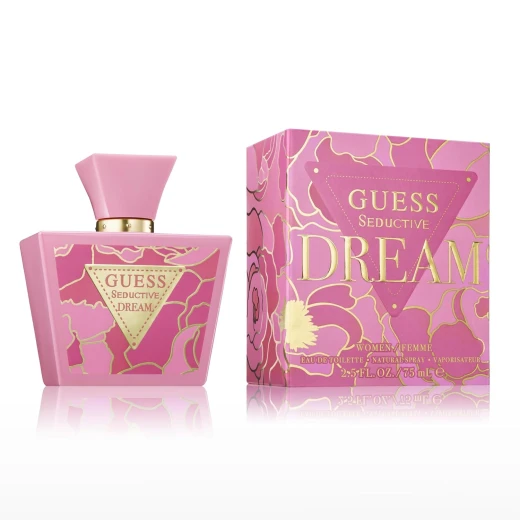 Guess Seductive Dream Eau de Toilette 75ml Women's Floral Fruity Perfume Gift Set for Her