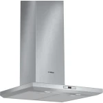 BOSCH DWB068E50 Wall-Mounted Kitchen Hood 60cm Wide, Quiet Operation, Black - BOSCH