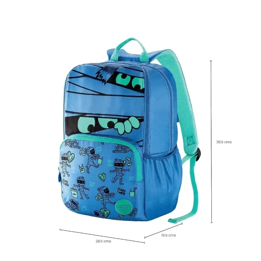 American Tourister Diddle 2.0 Backpack Mummy Blue 25L Travel Backpack 1 Year Warranty Padded Shoulder Straps and Multiple Compartments for Laptop and Everyday Use - American Tourister - Image 2