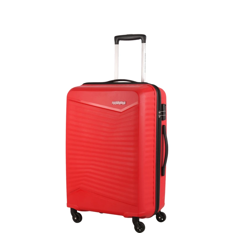 American Tourister Phoenix Red Trolley Bag 79cm Durable Travel Luggage - American Tourister