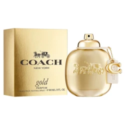 عطر كوتش جولد للنساء 90 مل عطر فاخر من الأزهار والعنبر يدوم طويلاً ماء عطر هدية
