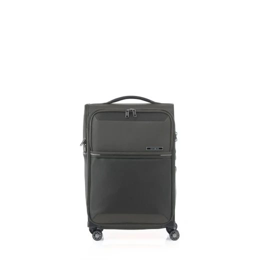 Samsonite 73H Carry On Spinner Suitcase Platinum Grey 55cm: Lightweight, Durable Travel Luggage with 4 Wheels and TSA Approved Lock Perfect for 1-2 Day Trips - Samsonite - Image 6