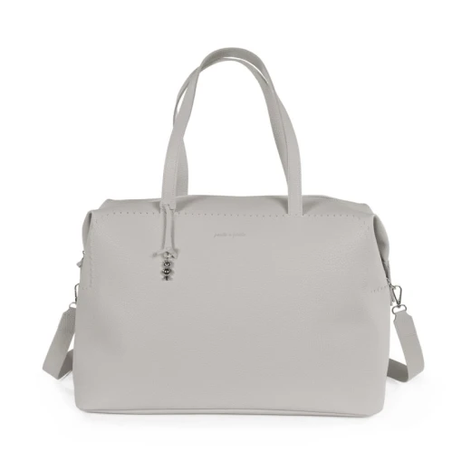 Pasito a Pasito Icon Smoke XL Diaper Bag: Spacious Interior with Multiple Pockets, Includes Changing Mat, Thermos Pocket, and Stroller Straps, 50x35x25 cm Pasito a Pasito Icon Smoke XL Diaper Bag: Spacious Interior with Multiple Pockets, Includes Changing Mat, Thermos Pocket, and Stroller Straps, 50x35x25 cm