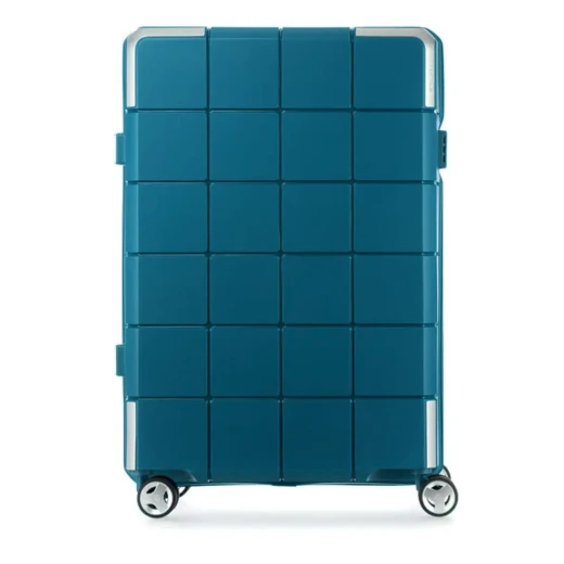 Samsonite Cube-048 Trolley Bag Blue 35L Anti-Scratch Hard Case Luggage Samsonite Cube-048 Trolley Bag Blue 35L Anti-Scratch Hard Case Luggage