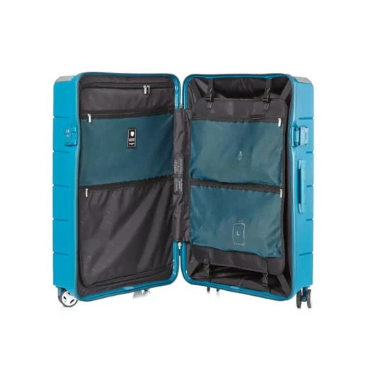 Samsonite Cube-048 Trolley Bag Blue 35L Anti-Scratch Hard Case Luggage - Samsonite - Image 3