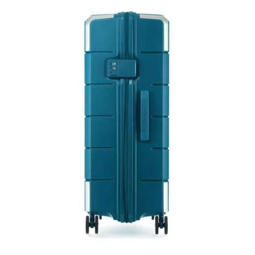 Samsonite Cube-048 Trolley Bag Blue 35L Anti-Scratch Hard Case Luggage - Samsonite - Image 2