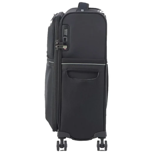 Samsonite 73H Spinner 55cm Black Lightweight Travel Luggage with 10 Year Warranty - Samsonite - Image 3