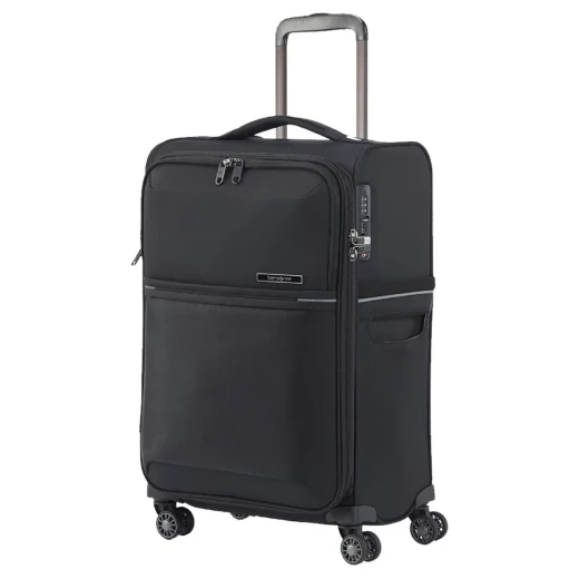 Samsonite 73H Spinner 55cm Black Lightweight Travel Luggage with 10 Year Warranty - Samsonite - Image 2