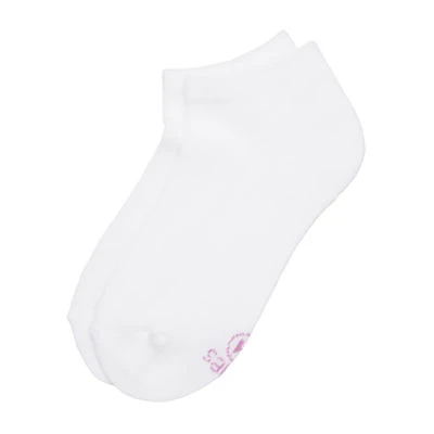 Hanes Girls' Ultimate Low Cut Socks White 6 Pairs Small Pack Comfortable Breathable Everyday Wear Size Small - Image 3