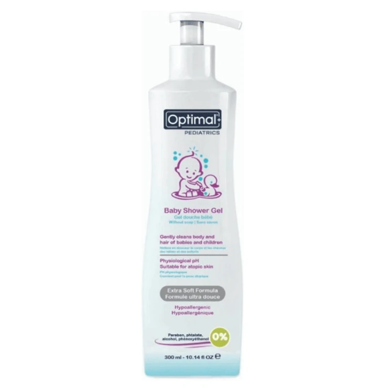 Optimal Baby Body Lotion 300ml, Hypoallergenic Moisturizing Formula, Alcohol Free, Paraben Free - Optimal