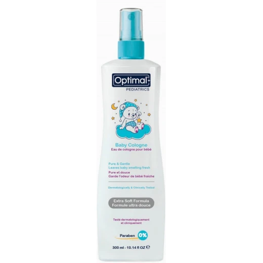 Optimal Baby Cologne Blue 300ml, Gentle Citrus Scent, Paraben-Free, Freshness Optimal Baby Cologne Blue 300ml, Gentle Citrus Scent, Paraben-Free, Freshness