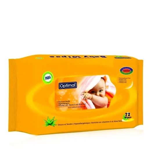 Optimal Baby Wipes 72 Count Pack, Alcohol Free, Sensitive Skin, Gentle Cleansing Optimal Baby Wipes 72 Count Pack, Alcohol Free, Sensitive Skin, Gentle Cleansing