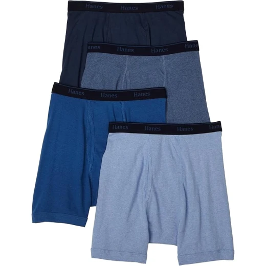 Hanes Big & Tall Ultimate Boxer Briefs 4-Pack Exposed Waistband Fresh IQ 2xl Hanes Big & Tall Ultimate Boxer Briefs 4-Pack Exposed Waistband Fresh IQ 2xl