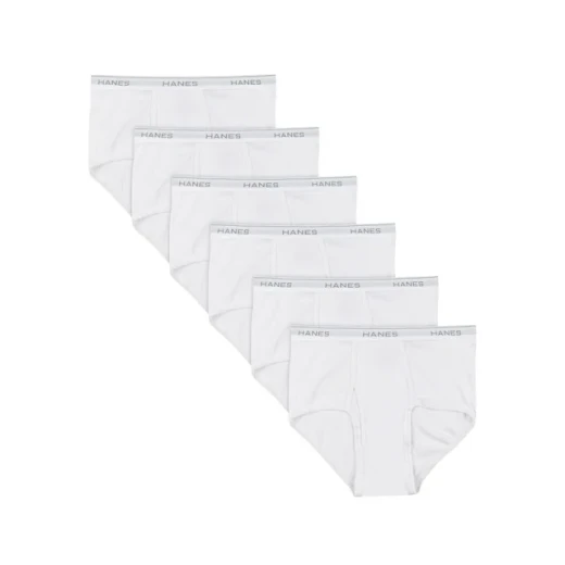 Hanes Men's Value Pack Briefs, Tagless Comfort, White, XL, 6 Pack Hanes Men's Value Pack Briefs, Tagless Comfort, White, XL, 6 Pack
